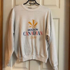 Vintage molson Canadian sweater